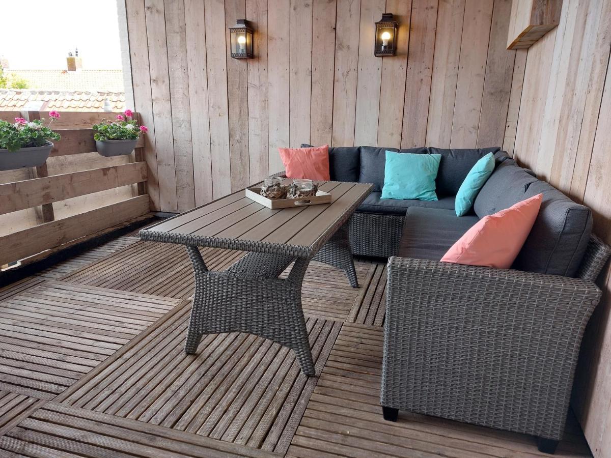 Appartement Met Inpandig Balkon, 150 Meter Verwijderd Van Strand En Centrum Zoutelande Esterno foto